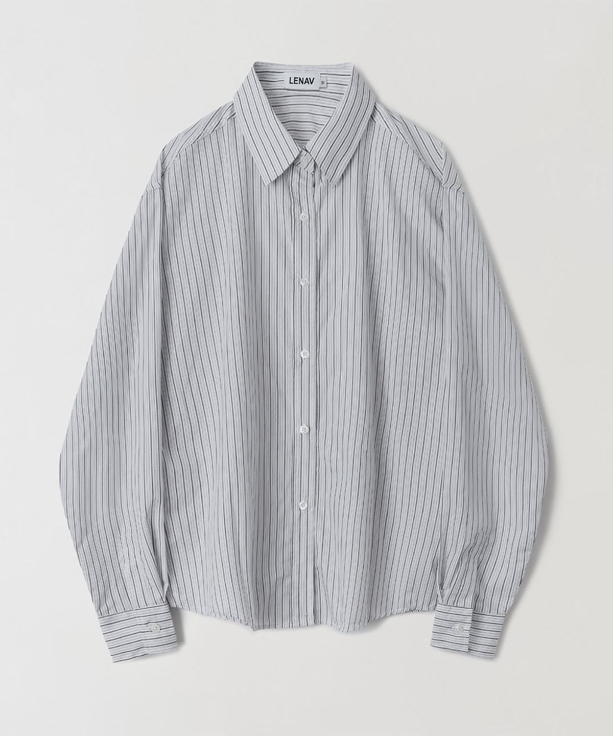 르나브(LENAV) esy stripe shirts (블랙)