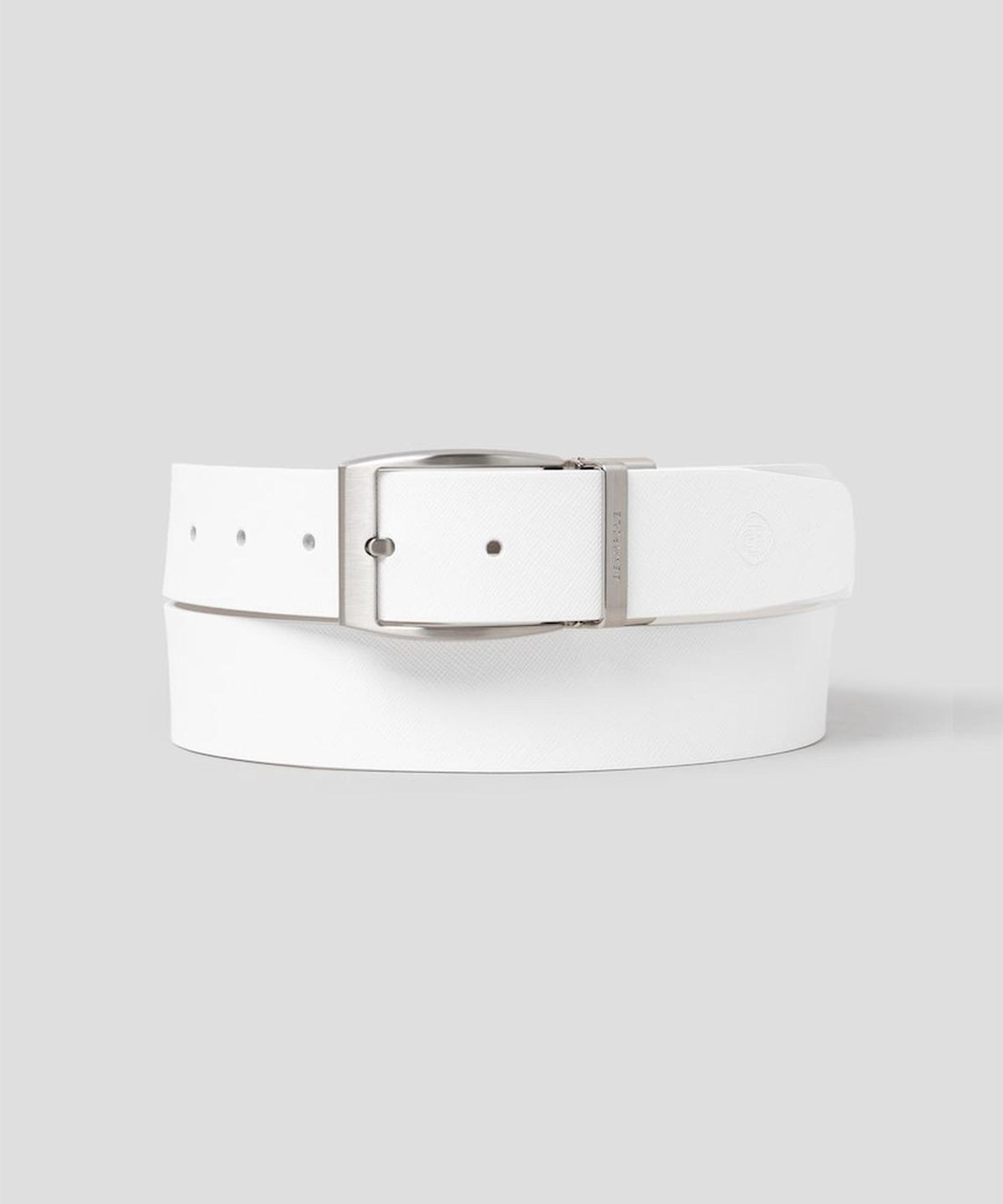 빈폴 액세서리(BEANPOLE ACCESSORY) 남성 리버서블 벨트 - 화이트