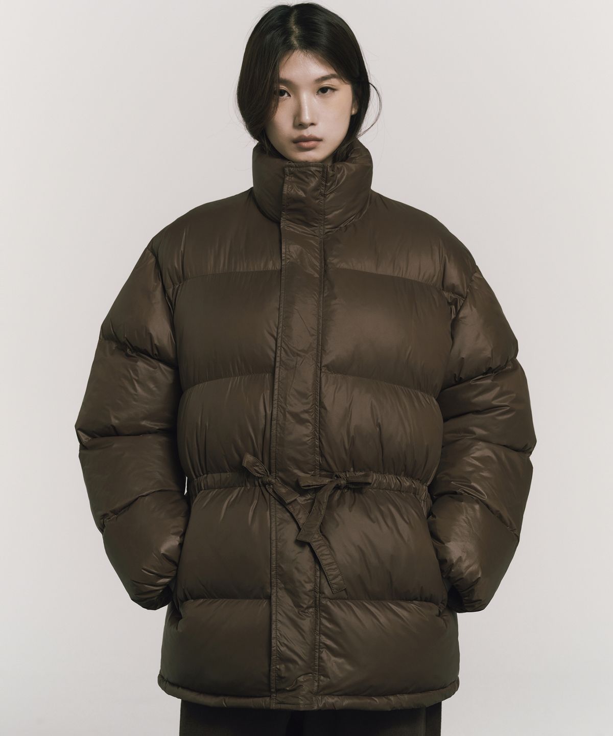 닉앤니콜(NICK&NICOLE) NICOLE WAIST MINIMAL PADDING_BROWN