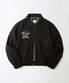 CHAIN STITCH DRIZZLER JACKET_BLACK