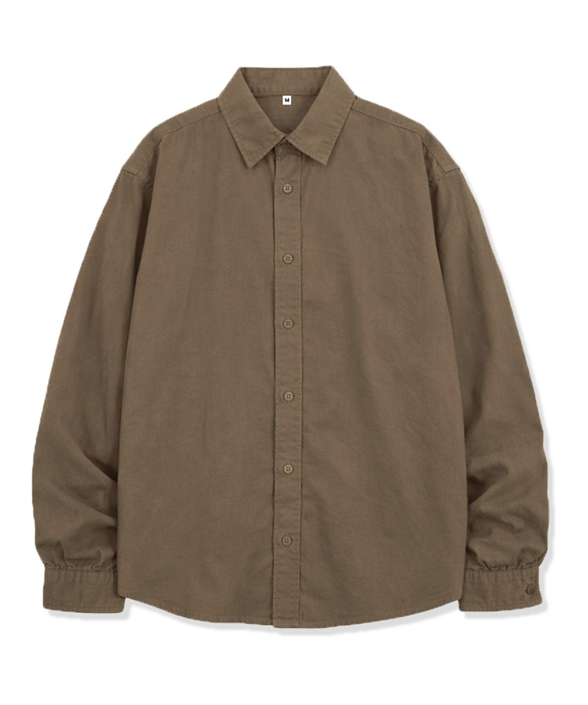 엔티이티(NTET) Pigment Soft Shirt (brown)