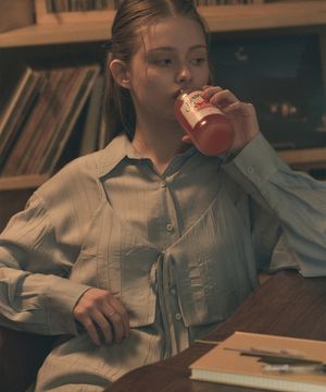 제인 레이어드 뷔스티에 블라우스 [SKY BLUE]