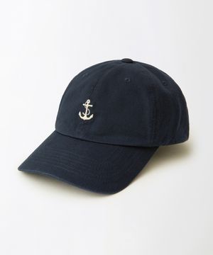 MIL SERIES COTTON BALL CAP(ANCHOR)_NAVY