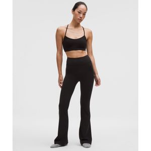 그루브 하이라이즈 플레어드 팬츠 웜 *아시아 핏  BLK