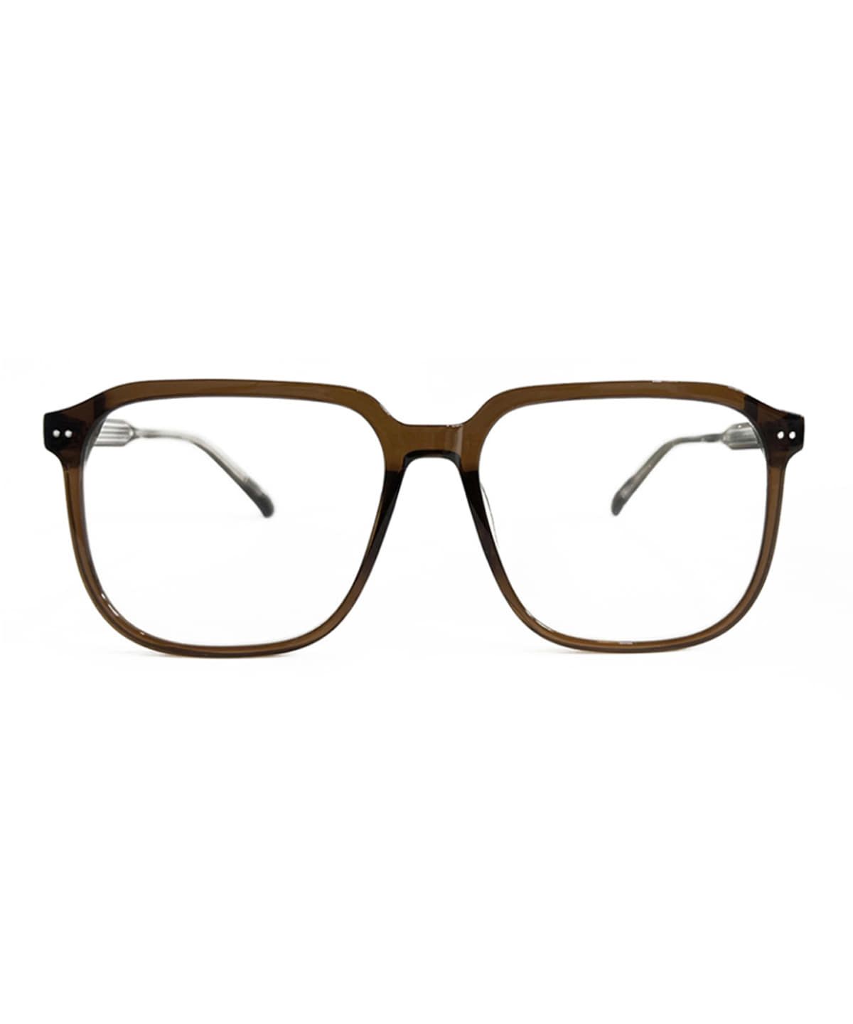 메종마스터(MAISON MASTER) CROWN 안경 크리스탈 브라운(crystal brown)