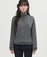 W 소프트 하이넥 가디건 (GREY)