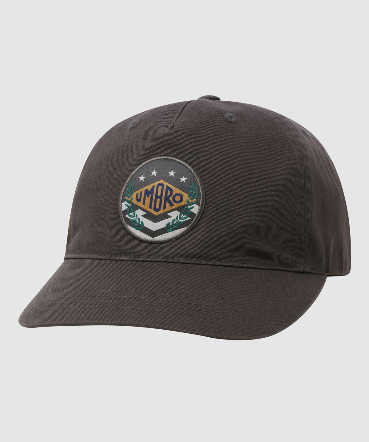 엄브로(UMBRO) HBL 심볼 로고 반평챙캡 차콜 UR123CCP27