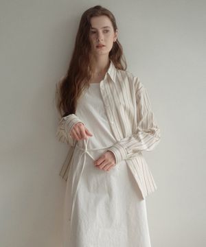 esy holiday stripe shirts (베이지)