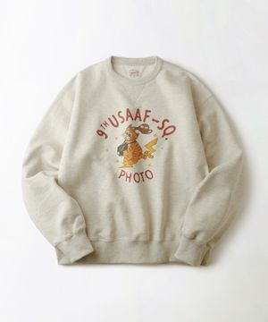 MIL SERIES SWEAT(9TH USAAF)_1%OATMEAL