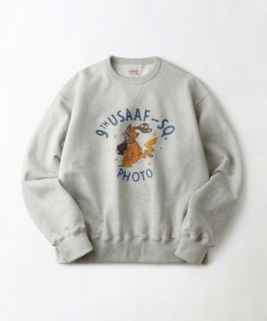 MIL SERIES SWEAT(9TH USAAF)_3%MELANGE GRAY