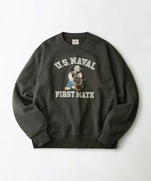 MIL SERIES SWEAT(FIRST MATE)_CHARCOAL