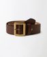 OSTD COWHIDE BELT_BROWN