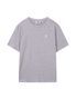 스몰로고 반팔 티셔츠 멜란지 그레이