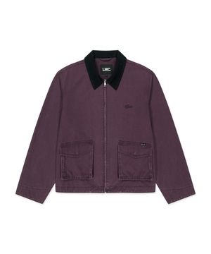 POCKET WORK JACKET purple