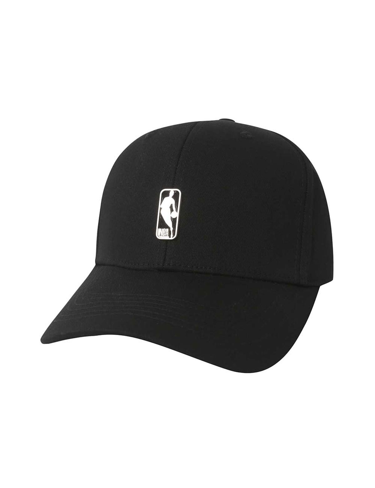 엔비에이(NBA) 로고맨 메탈장식 하드 볼캡 (컴포트 핏) 제트 블랙