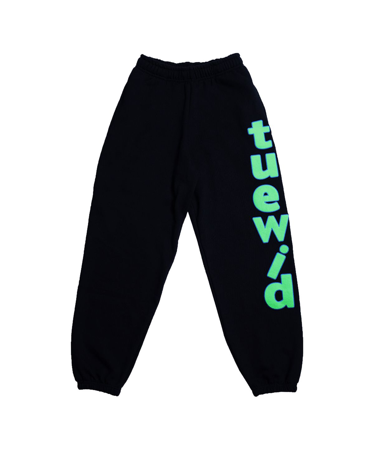 투위드(TUEWID) Tuewid green jello sweatpants in drop fit
