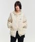 REVERSIBLE PANEL WINDBREAKER-IVORY
