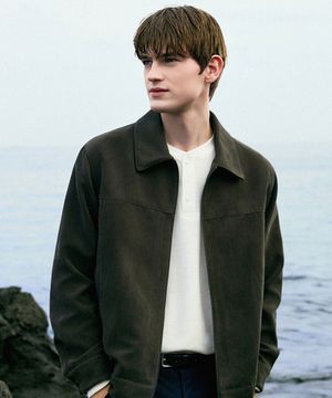 [신세틱레더] 스웨이드 재킷_SPJLG12M01