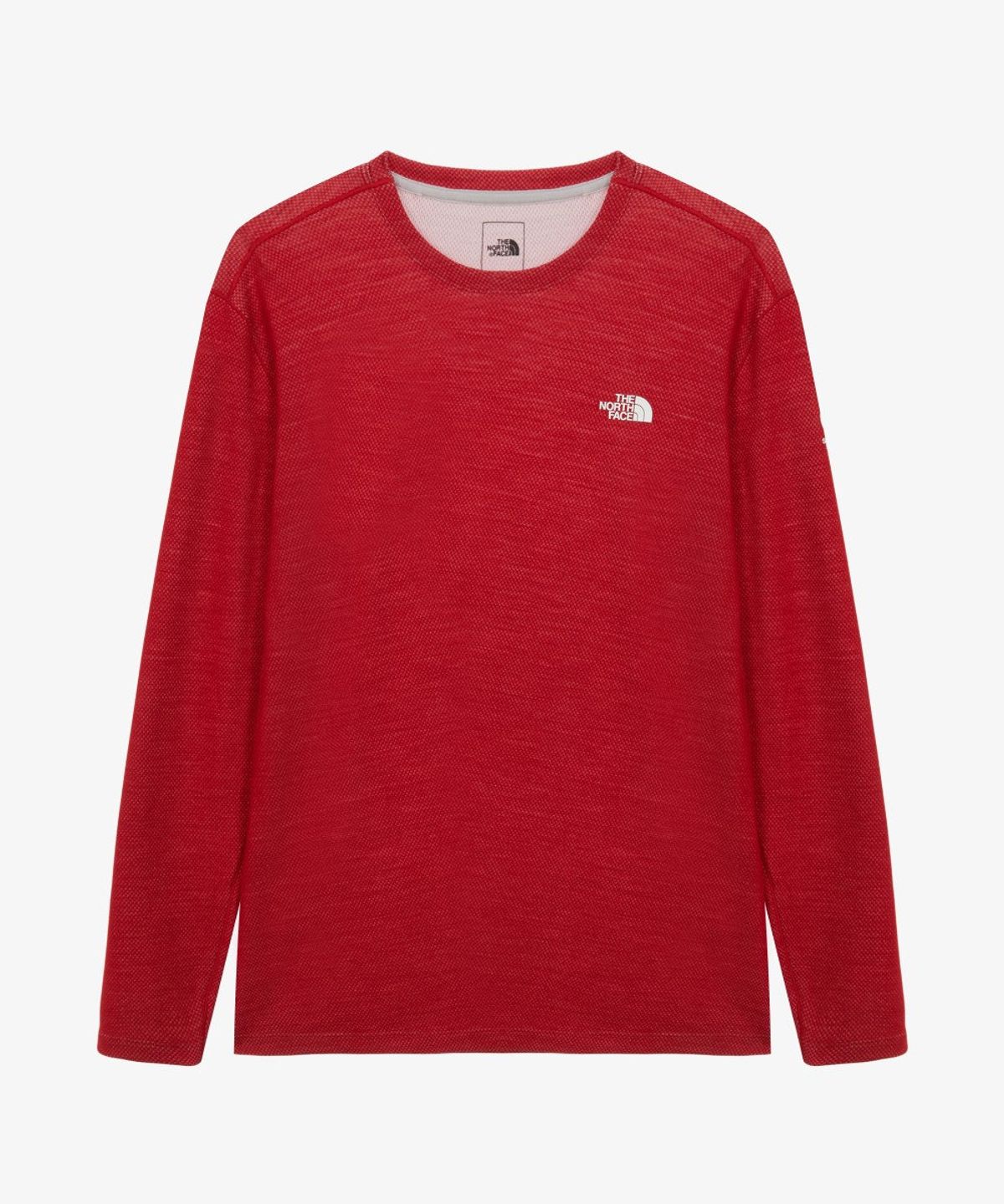 노스페이스(THE NORTH FACE) NT7TR97C 오틀러 베이스 긴팔 라운드티 RED