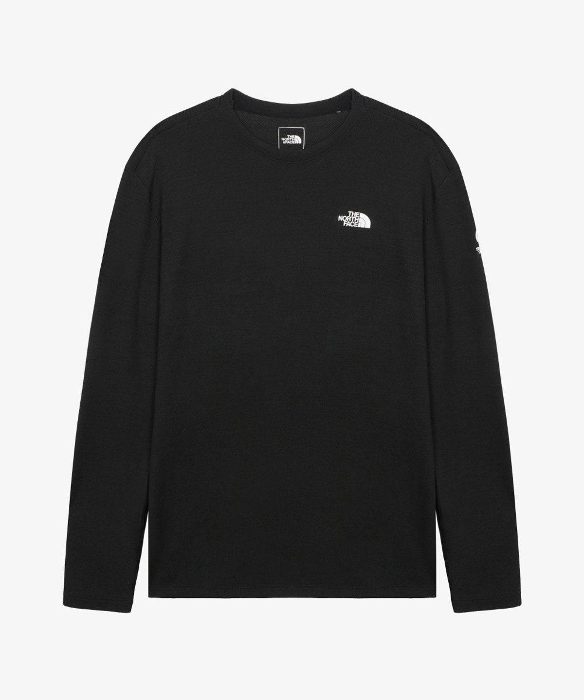 노스페이스(THE NORTH FACE) NT7TR97A 오틀러 베이스 긴팔 라운드티 BLACK