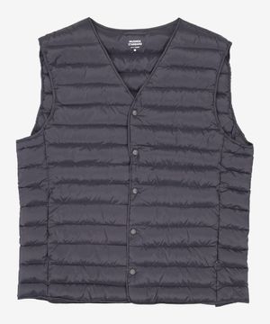 브이넥 라이트 다운 베스트 [블랙] XXL