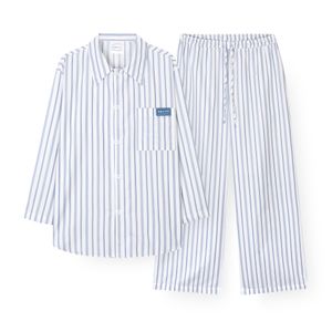 남녀공용 G151 블루잼 긴소매 파자마 세트