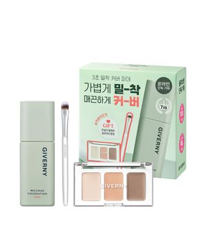 밀착 커버 파운데이션 30ml (21NW) 컨실러 팔레트 기획세트