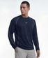 액티브 매쉬 스티치 롱 슬리브 (Navy)