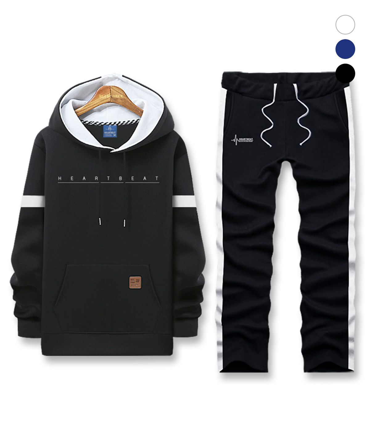 블루포스(BLUEFORCE) [SET] 텔링스 후드티 데일리 스웨트 트레이닝 세트