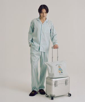 남성 H006 데페슈블 긴소매 파자마 세트