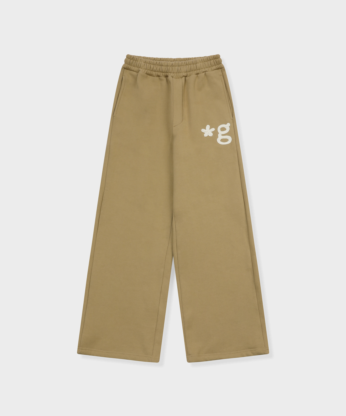 글런든(GRUNDEN) HAND WORK FLUFFY PANTS (BEIGE)