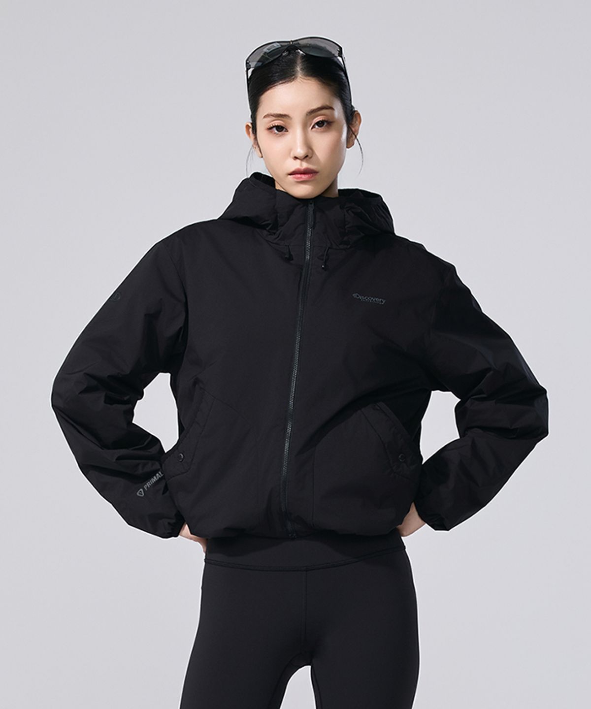 디스커버리 익스페디션(DISCOVERY EXPEDITION) 여성 프리마로프트 패딩자켓 (BLACK)