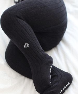 [BABY]골지 레깅스 블랙