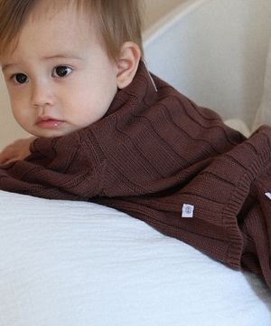 [BABY]루스트 니트 셋업 브라운