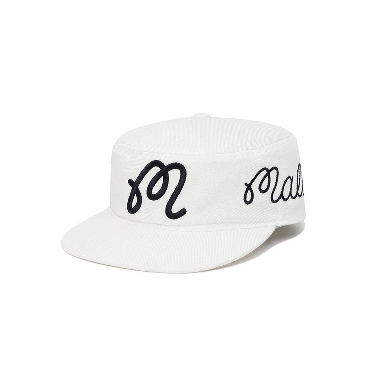말본 골프(MALBON GOLF) 말본 필박스 볼캡 OFF WHITE