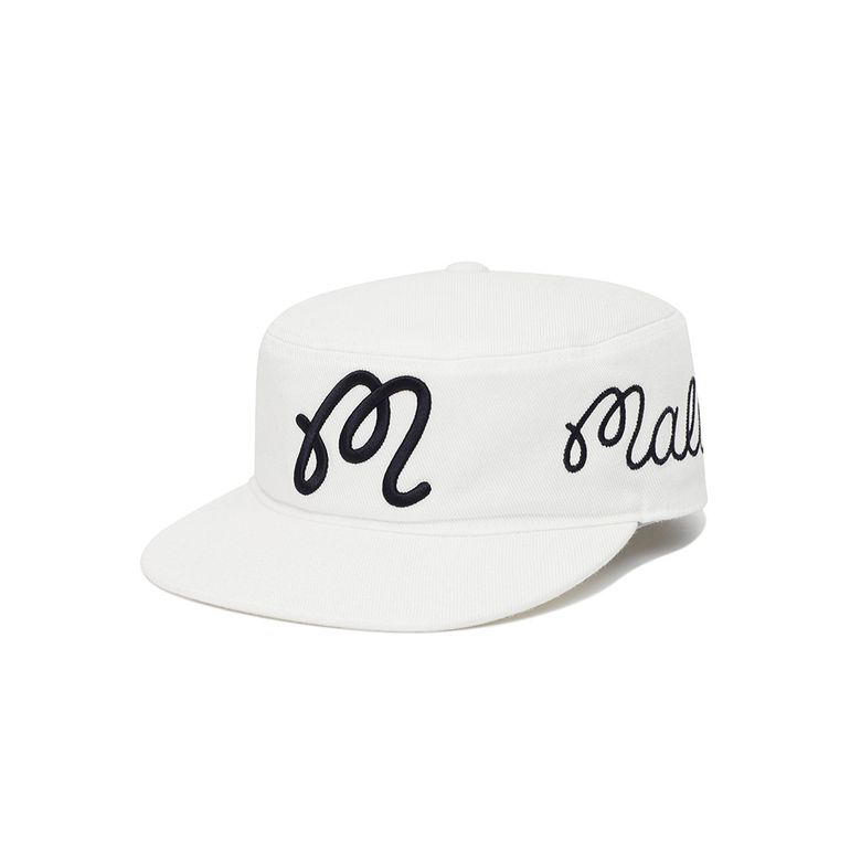 말본 필박스 볼캡 OFF WHITE
