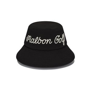 베이직 레터링 버킷햇 BLACK