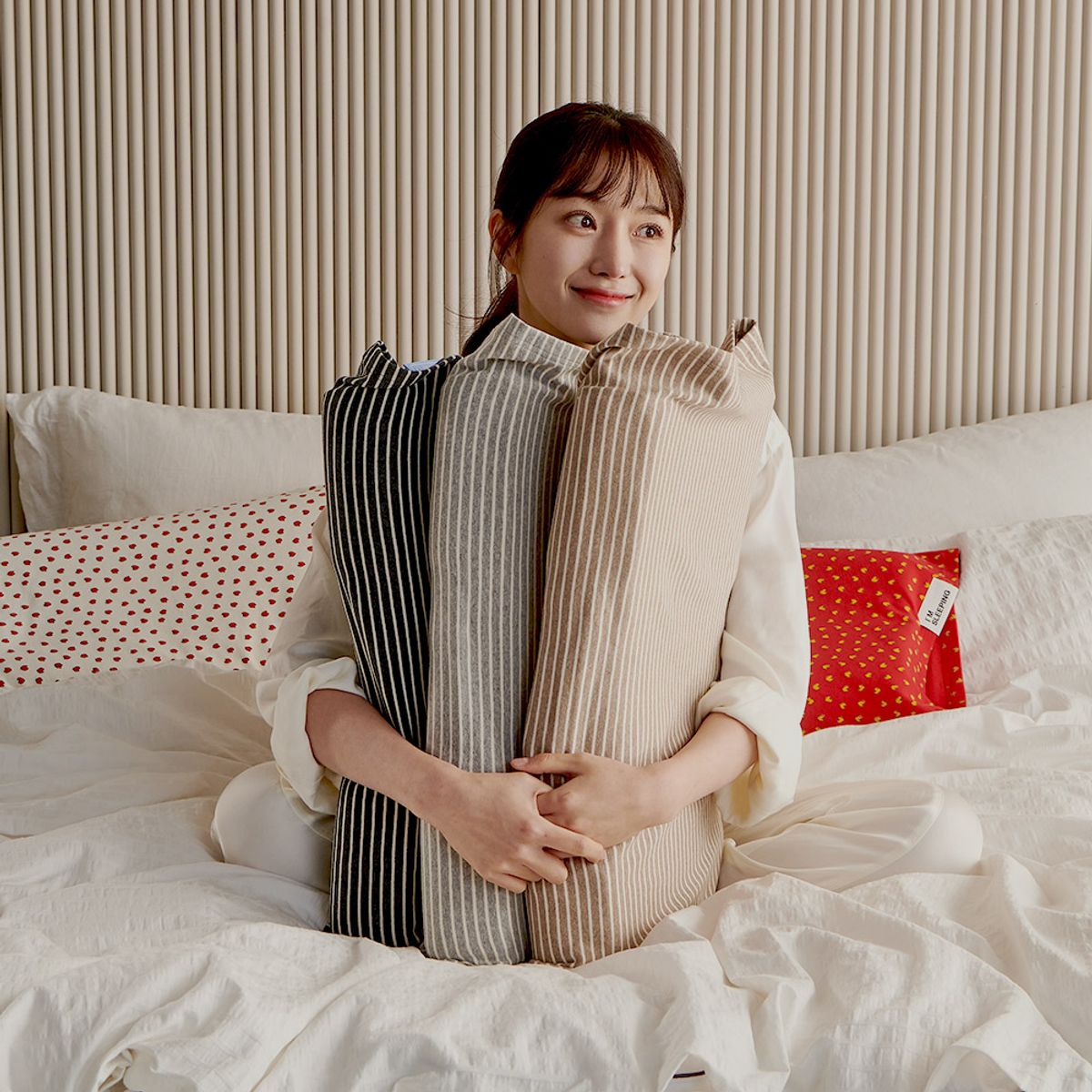 아임슬리핑(IMSLEEPING) 심플라인 피팅 베개커버