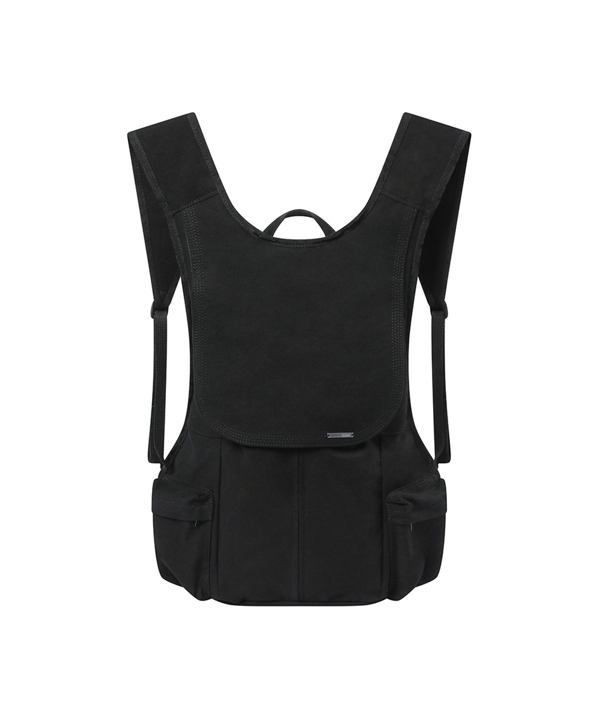 미세키서울(MISEKI SEOUL) Side pocket vest backpack BLACK