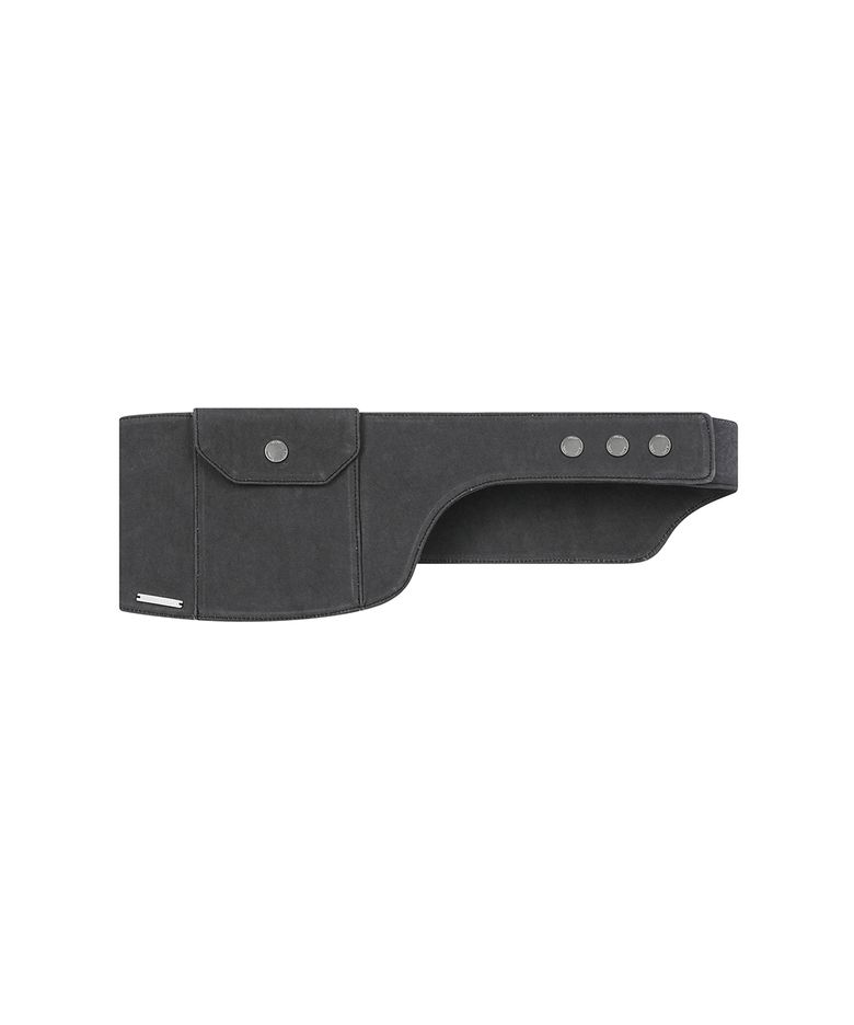 Flap cotton belt CHARCOAL