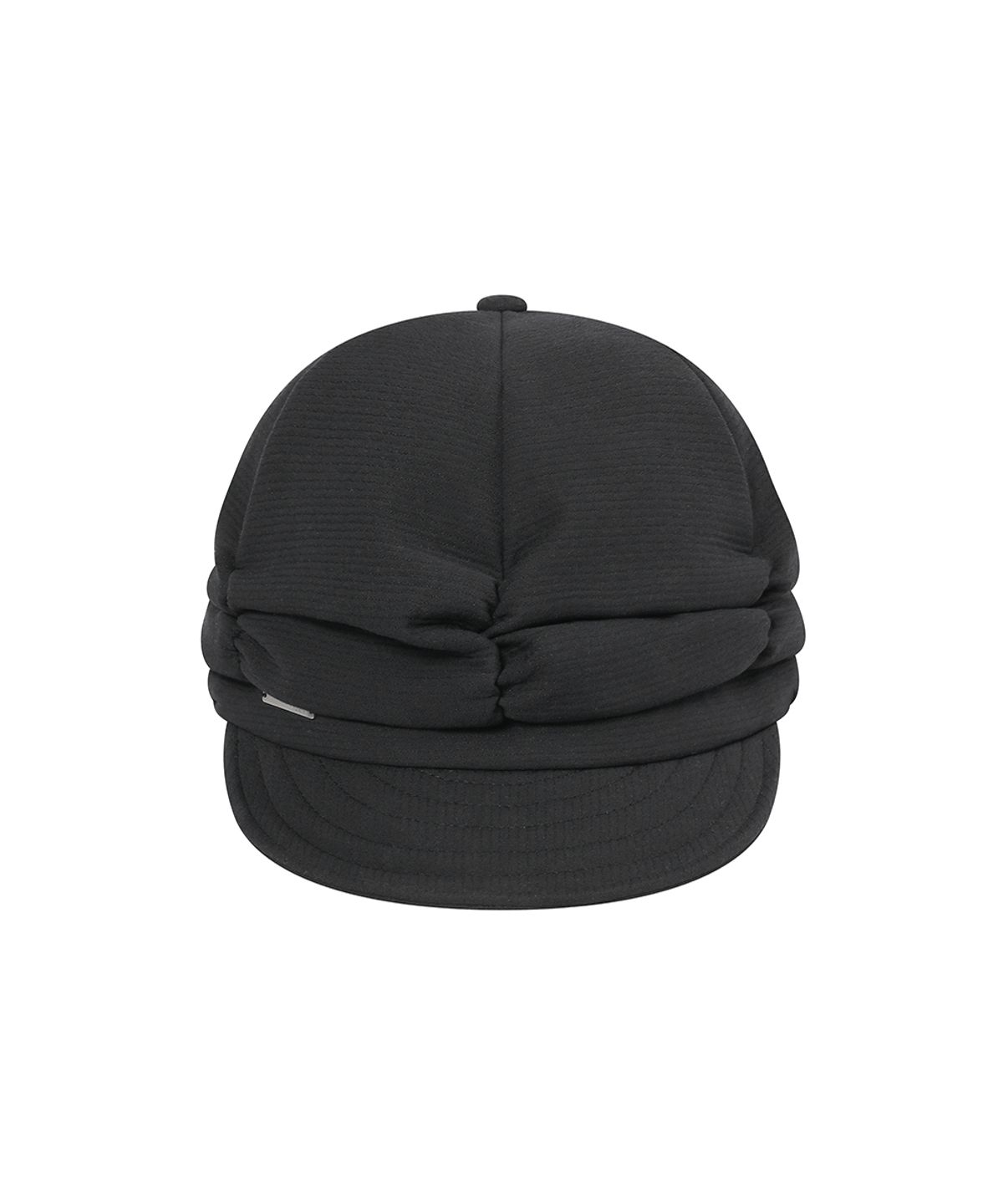 미세키서울(MISEKI SEOUL) Pleats shirring cap BLACK