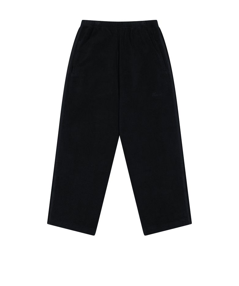 Tuewid retro sweatpants wide fit in black/black