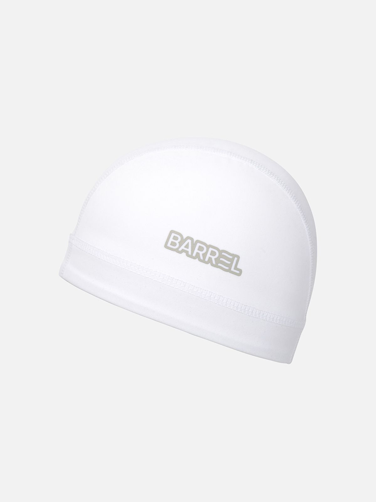 배럴(BARREL) 베이직 스판 스윔 캡 화이트 (B6SUASC037WHT)