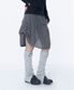 [레이 PICK] Slouchy balloon midi skirt CHARCOAL
