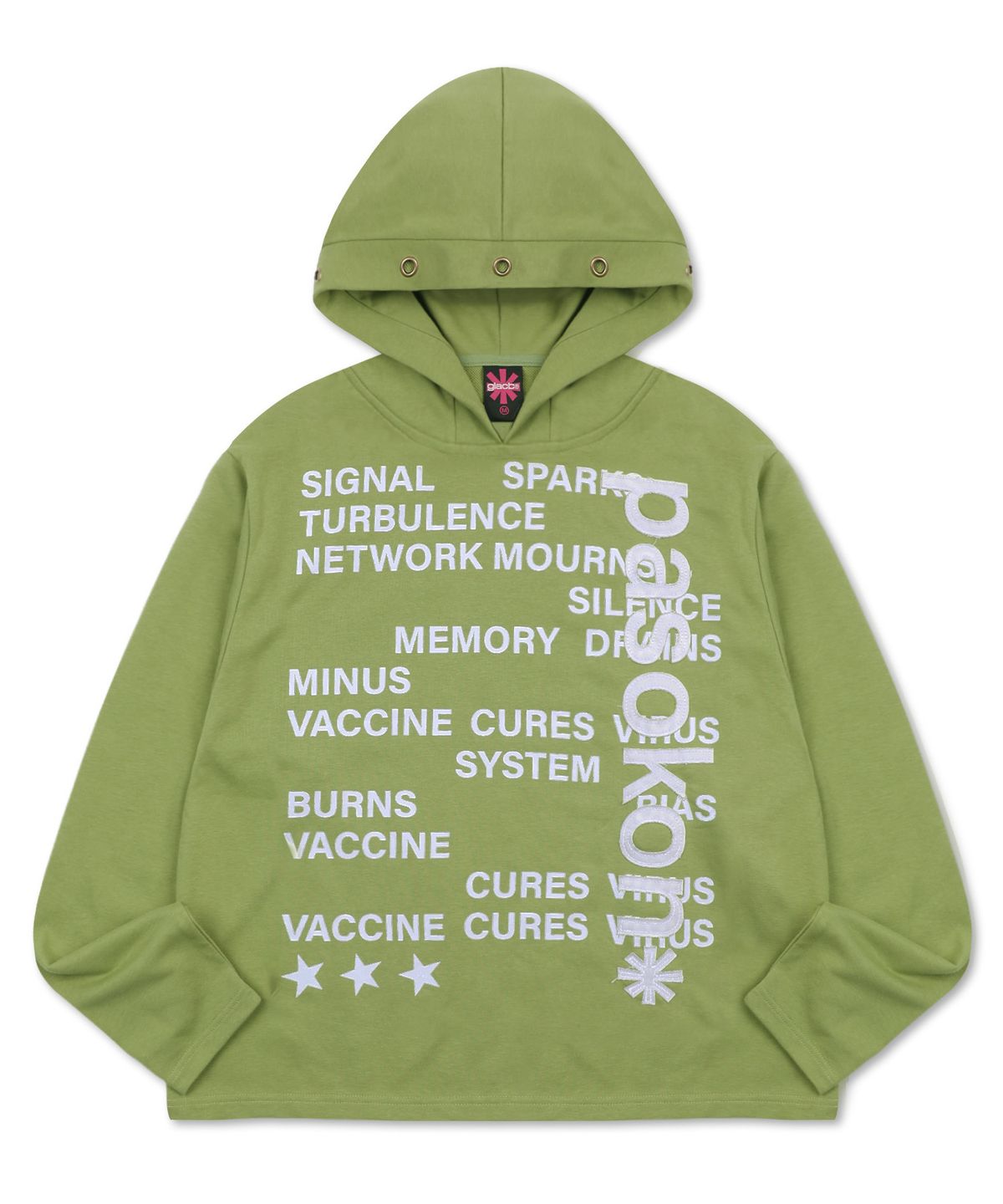 글랙(GLACK) GT176 파소콘 타이포 후드 (GREEN)