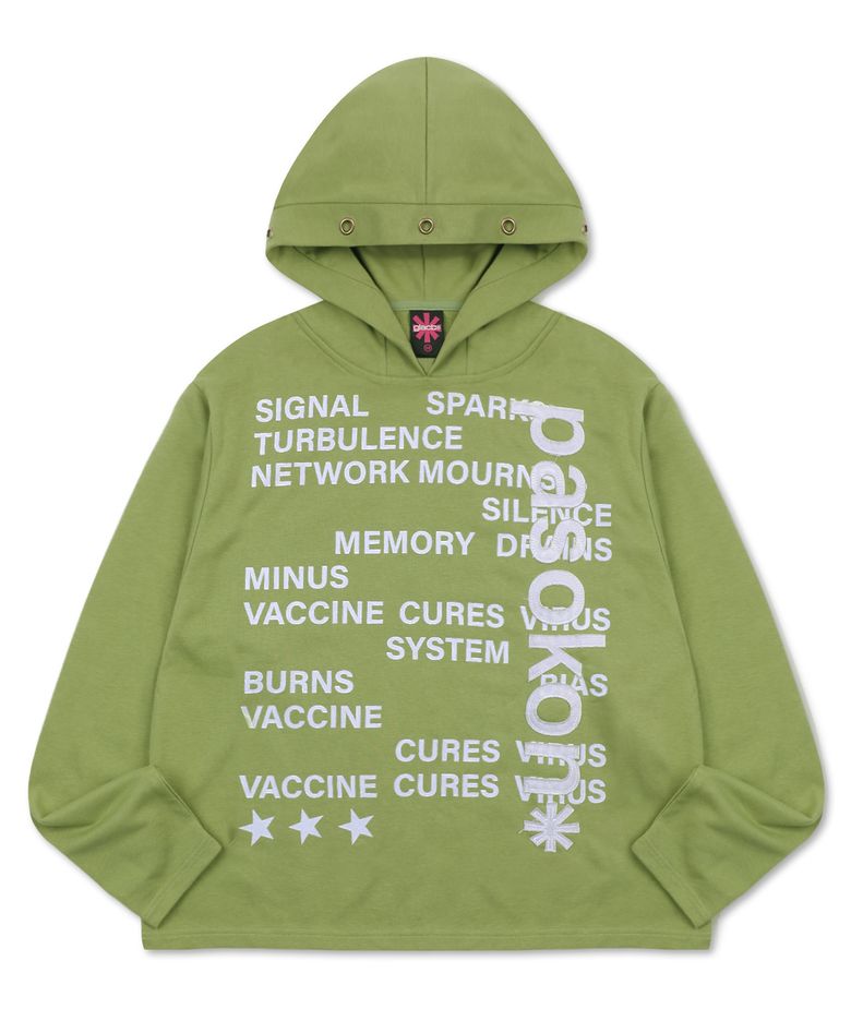 GT176 파소콘 타이포 후드 (GREEN)