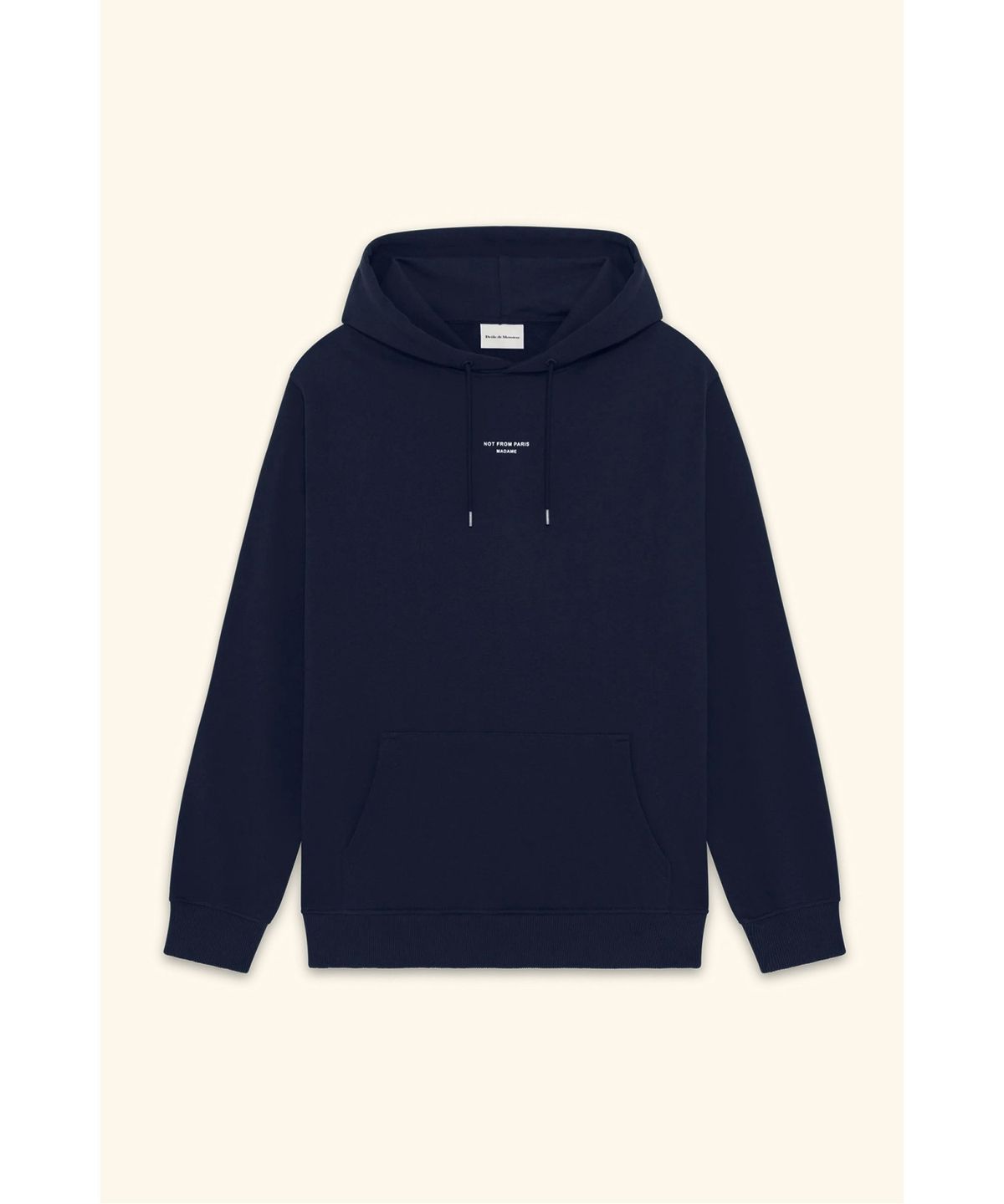 드롤드무슈(DROLE DE MONSIEUR) 클래식 포켓 슬로건 후디Le Hoodie Slogan Poche Classique D0THS26002NYX
