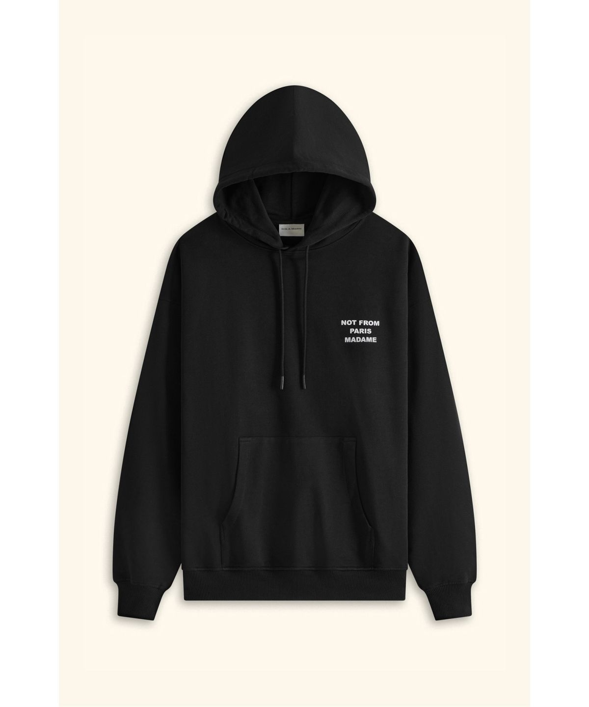 드롤드무슈(DROLE DE MONSIEUR) 슬로건 후디Le Hoodie Slogan D0THS26001BKX