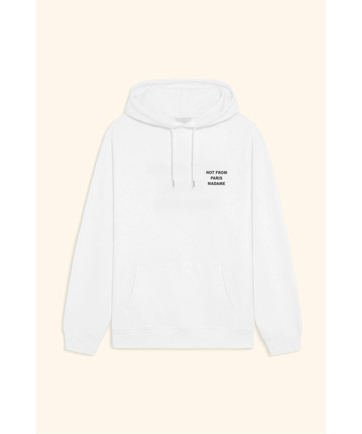드롤드무슈(DROLE DE MONSIEUR) 슬로건 후디Le Hoodie Slogan D0THS26001WHX
