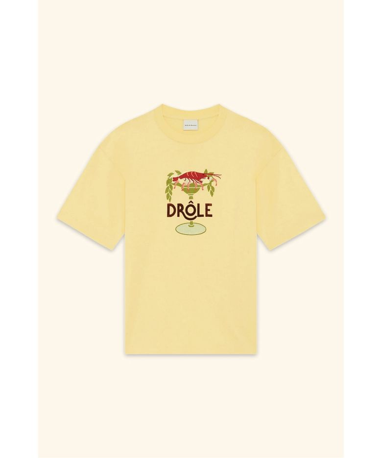 랍스터 컵 티셔츠T-Shirt Lobster Cup D0TCS26200YEL